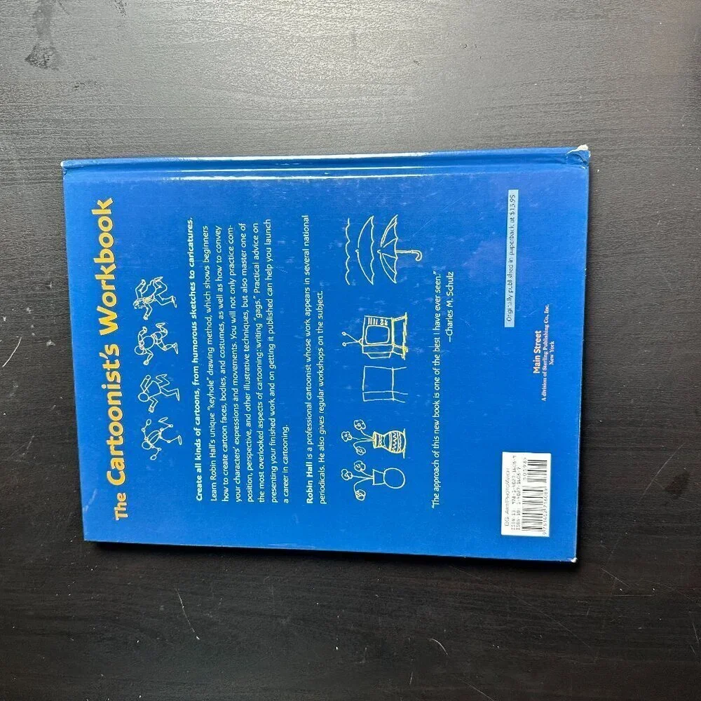 THE CARTOONIST'S Workbook DIY Activity Book